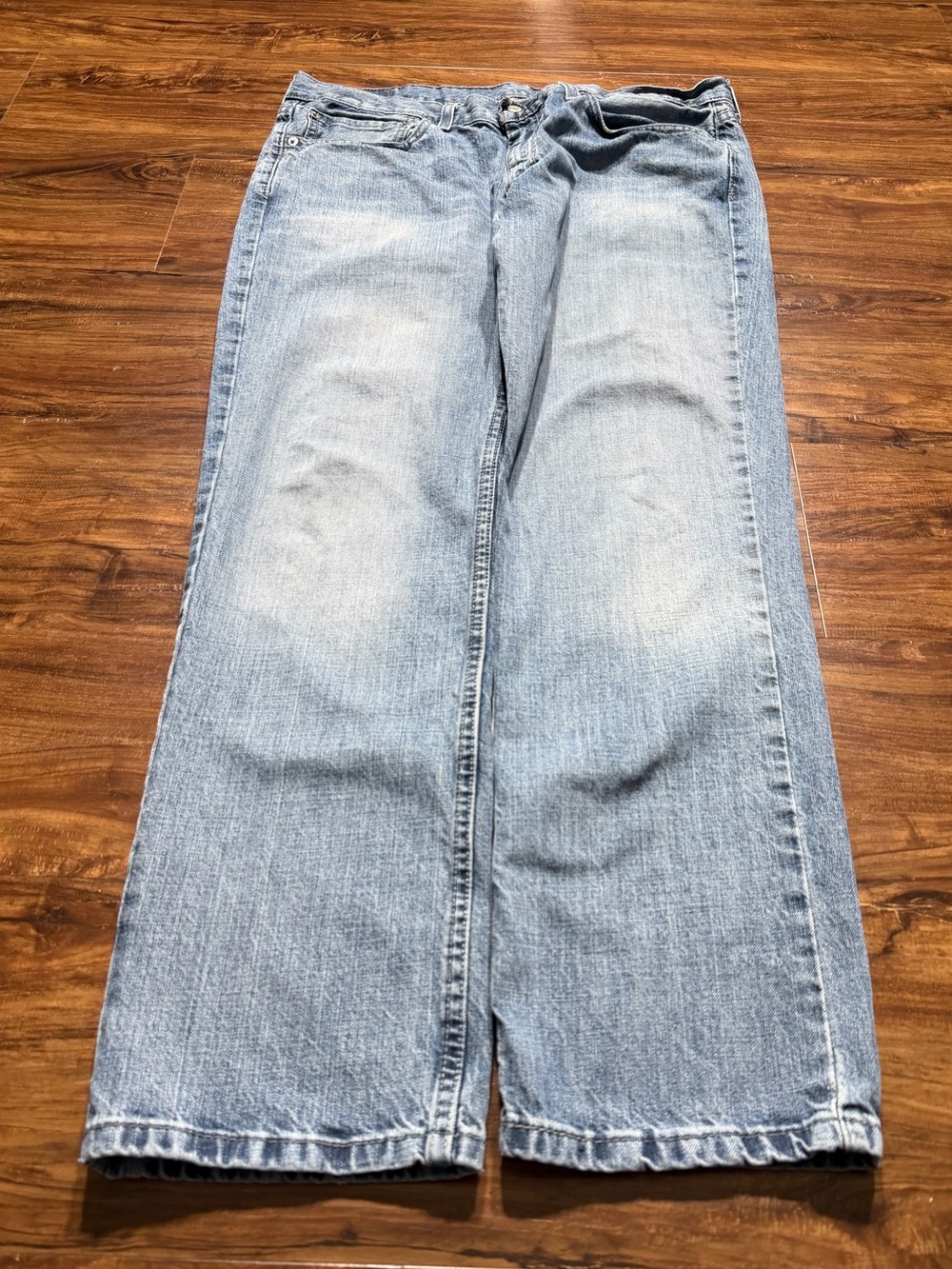 Levi’s 514 Straight Fit Jeans Light Wash W36 L30 Faded Vintage Y2K